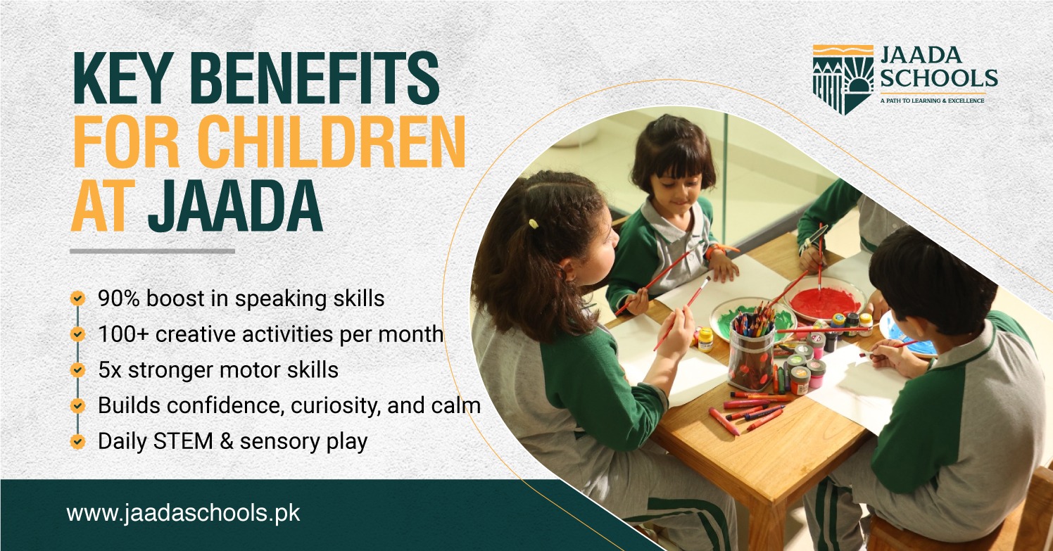 Key benefits for children at jaada