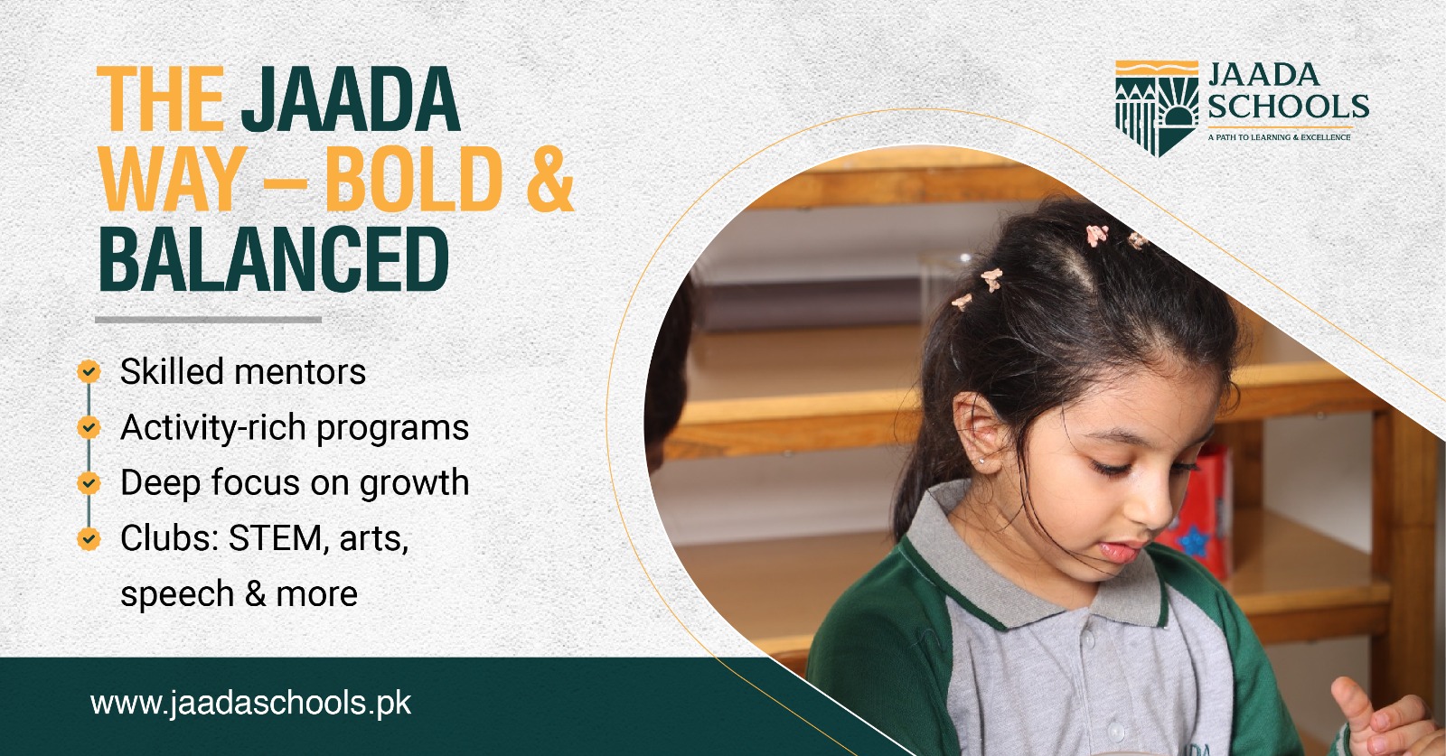 The jaada way - bold and balanced