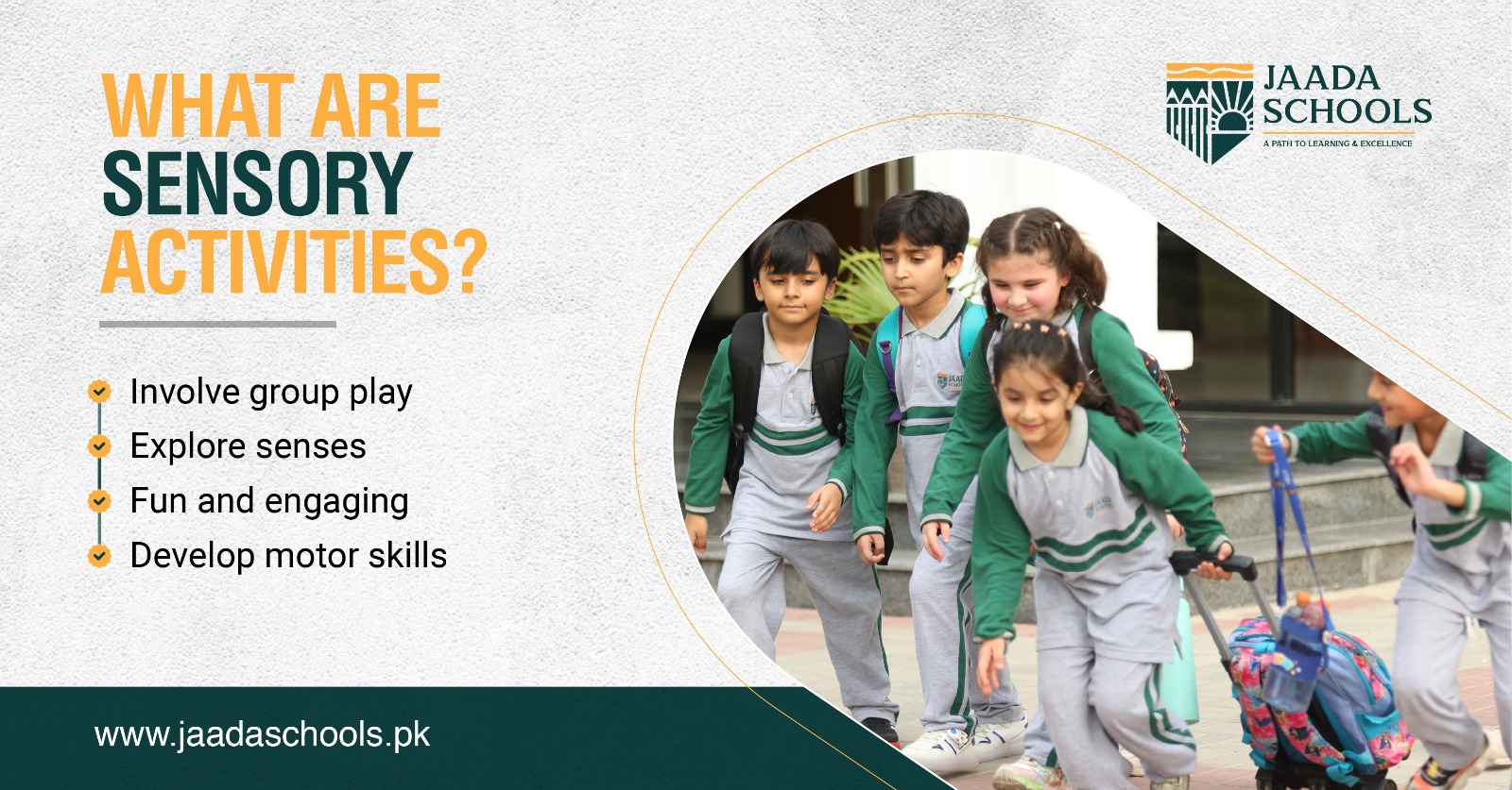 What are sensory activities?