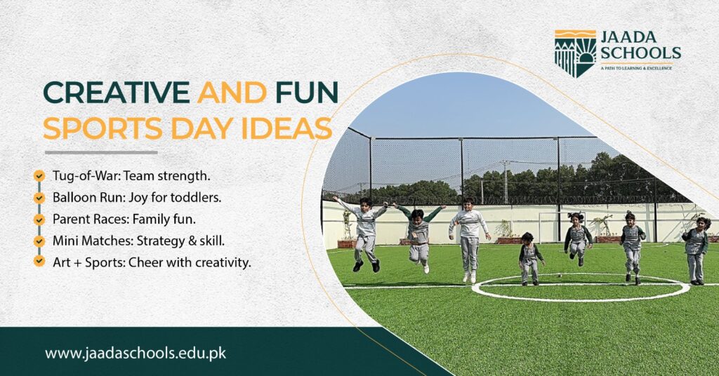 Creative and fun sports day