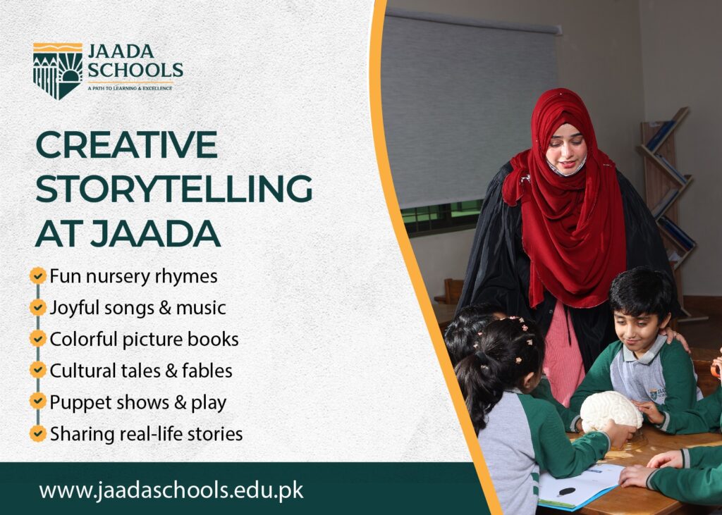 Creative storytelling at jaada