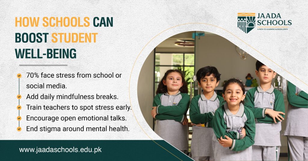 How schools can boost student well being