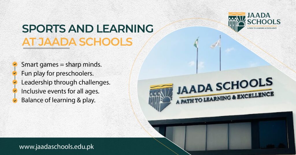 Sports and learning at jaada schools