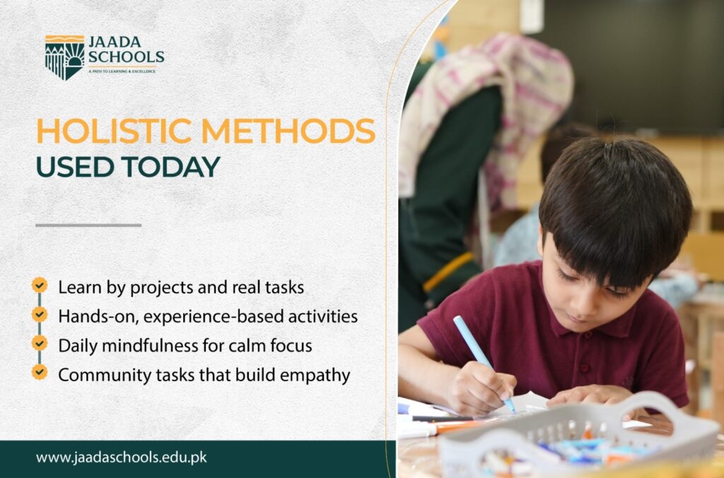 Holistic methods used today Holistic methods used today