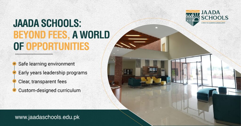 Jaada Schools Beyond Fees, A World of Opportunities