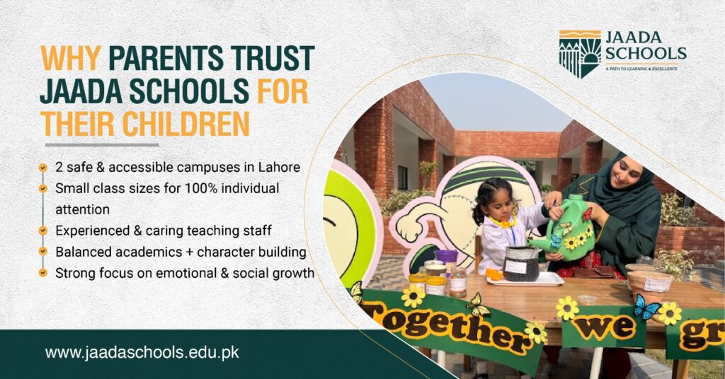 Why parents trust jaada schools for their chidlren